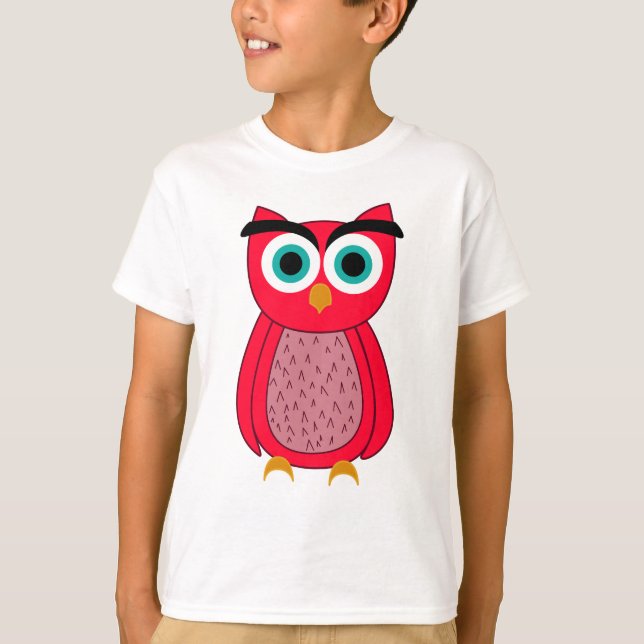 Camiseta Owl Photo Print (Anverso)