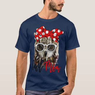 Camiseta Owl Shirt Owl Mom Bandana
