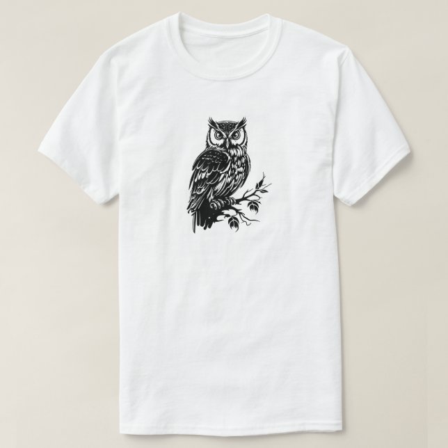 Camiseta Owl T-Shirt (Diseño del anverso)