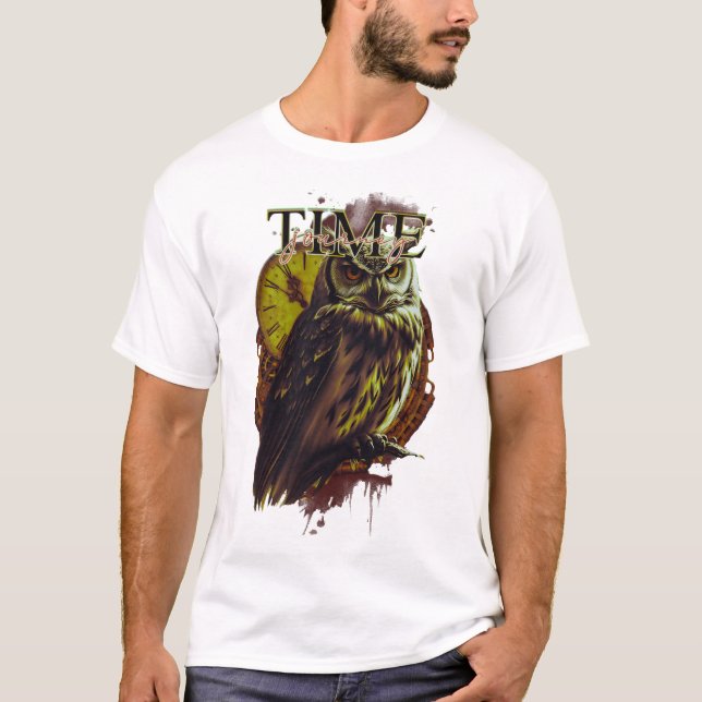 Camiseta owl - Time Journey (Anverso)