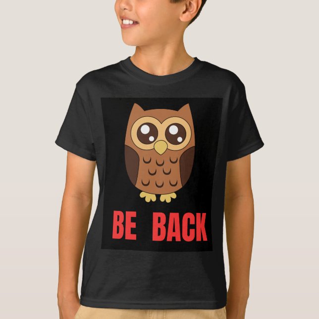 Camiseta Owl vuelve (Anverso)