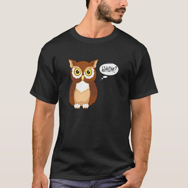 Camiseta Owl Whom (Anverso)