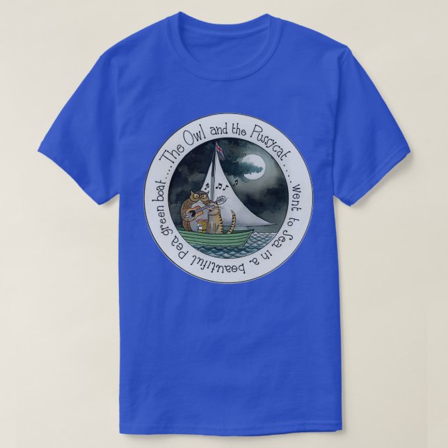 Camiseta Owl y el Pussycat (Diseño del anverso)