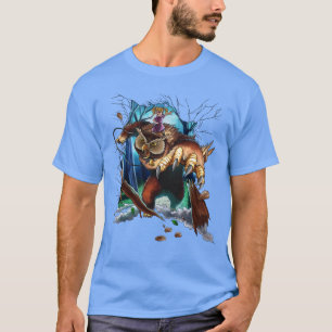 Camiseta Owlbear Enigma: Donde La Sabiduría Se Encuentra Co