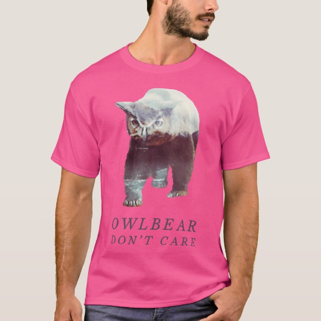 Camiseta Owlbear No Te Importa (Anverso)
