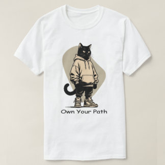 Camiseta Own Your Path – Business Mindset Streetwear Cat