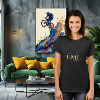 Camiseta Own Your Time Minimalist Empowerment Quote Design