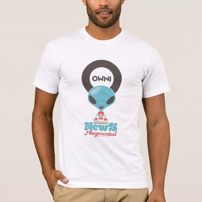 Camiseta Owni “News Augmented” 2 " (Anverso)