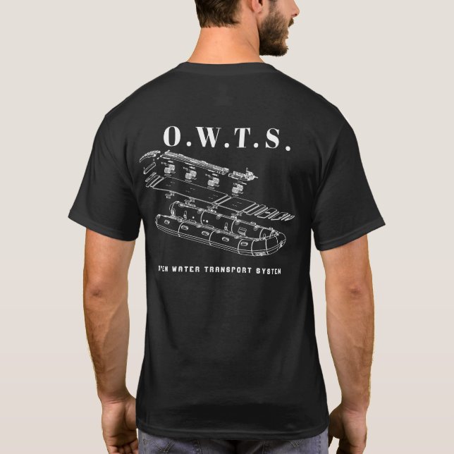 Camiseta OWTS Black Blowapart  Shirt (Reverso)