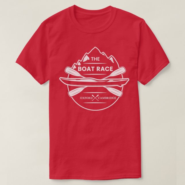 Camiseta Oxford Cambridge Boat Race 1 (Diseño del anverso)