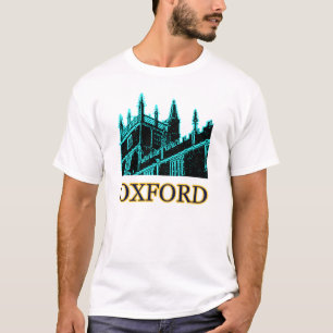 Camiseta Oxford Inglaterra 1986 espirales constructivos