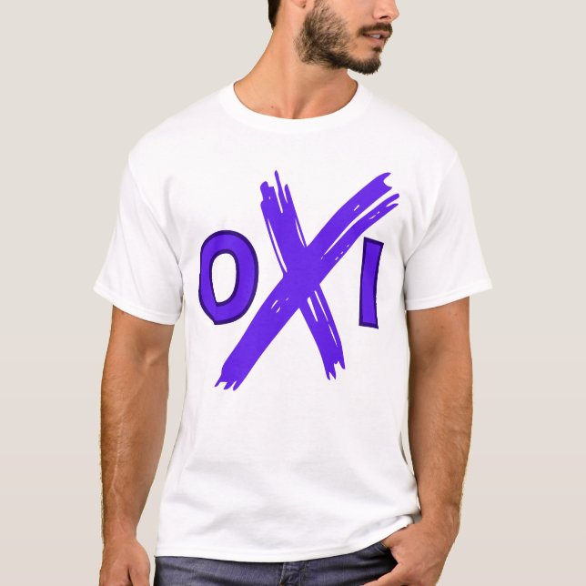 CAMISETA ¡OXI! (Anverso)