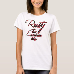 Camiseta Oxidado, las mujeres divertidas de las vacaciones