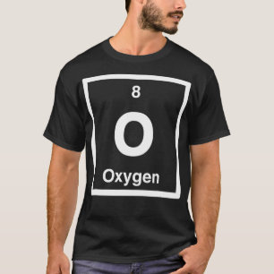 Camiseta Oxígeno O Tabla Periódica de Elementos Regalos de 