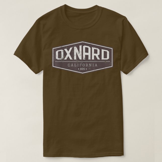 Camiseta Oxnard California 805 con problemas (Diseño del anverso)