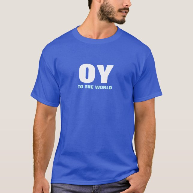 Camiseta OY al mundo (Anverso)