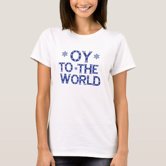 Camiseta OY al mundo (Anverso)