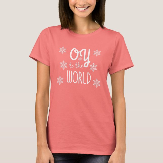 Camiseta OY al mundo (Anverso)