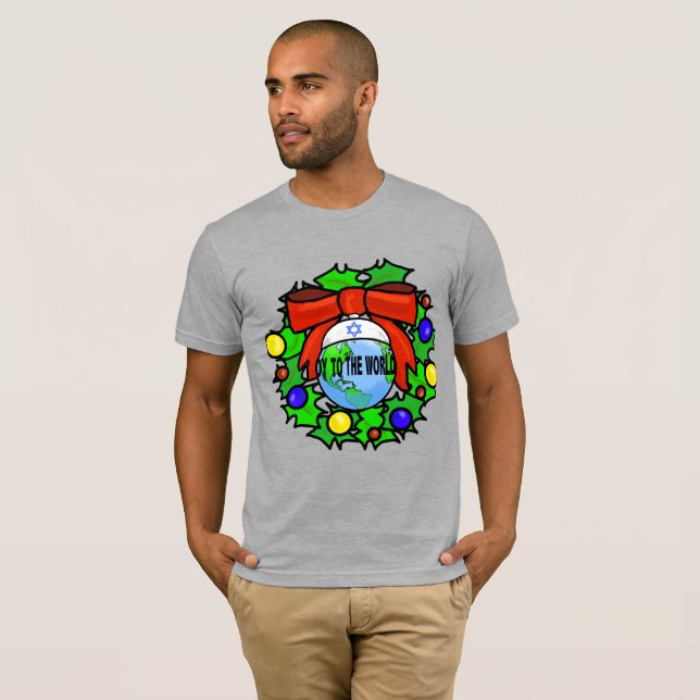 Camiseta Oy To The World Chrismukkah T-Shirt (Anverso completo)