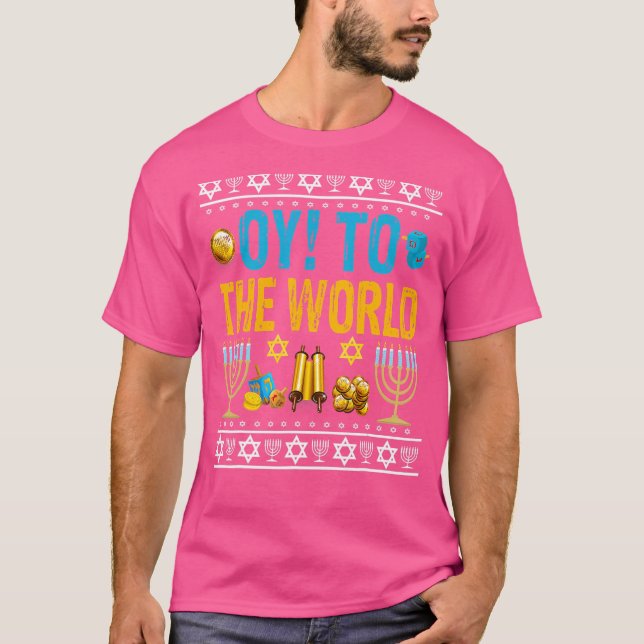 Camiseta Oy To the World Jewish (Anverso)
