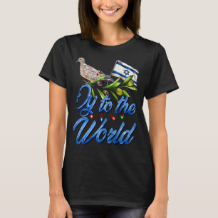 Camiseta Oy To World Happy Hanukkah Chanukkah Peace Dov