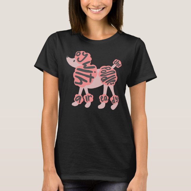 Camiseta Oy with the Poodles ya (Anverso)