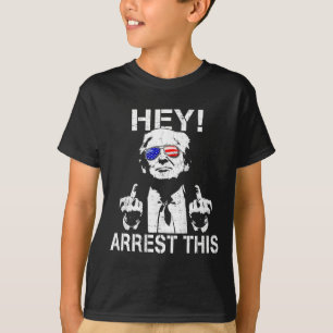 Camiseta Oye Arrestar Esto (De Vuelta)