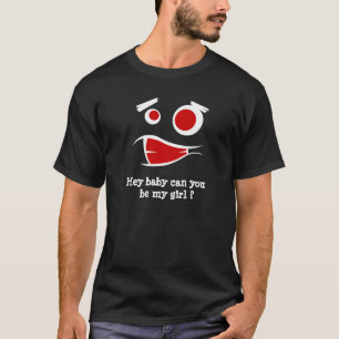 Camiseta Oye bebé, ¿puedes ser mi diseño de chica monstruo