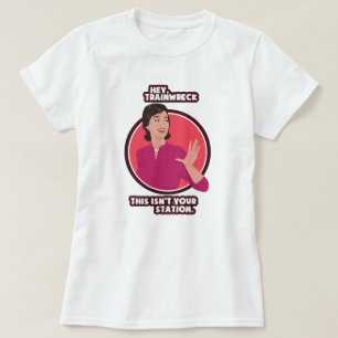 Camiseta Oye, el accidente de tren.