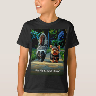 Camiseta ¡Oye, mamá conoce a Stinky!