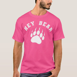 Camiseta ¡Oye Oso! Divertido senderismo al aire libre Black