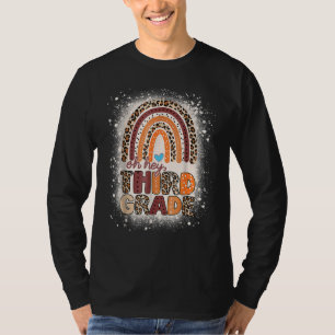 Camiseta Oye Tercer Grado Rainbow Decolorado 1er Día De Esc