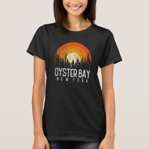 Camiseta Oyster Bay New York NY Retro Vintage años 70 años