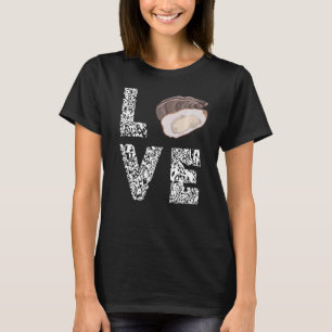 Camiseta Oyster Love Leopardo Oyster Shucking Mollusk Shuck