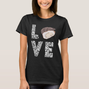Camiseta Oyster Love Leopardo Oyster Shucking Mollusk Shuck