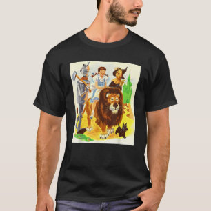 Camiseta OZ Dorothy Toto Espantapájaros León Cobarde Hombre