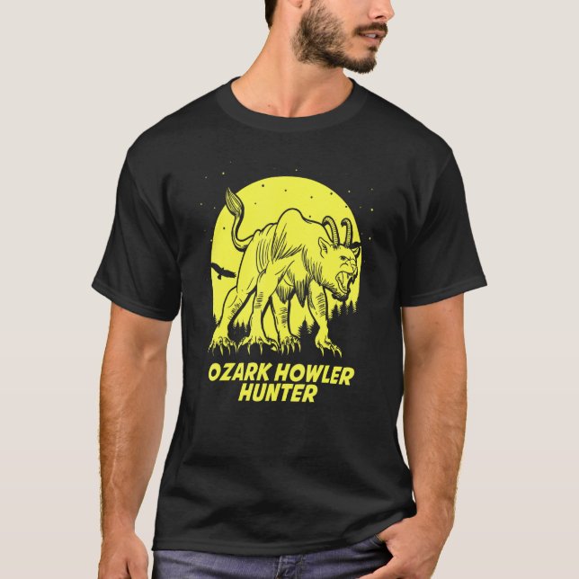 Camiseta Ozark Howler Esconder Seek Hunter Champion Cryptid (Anverso)