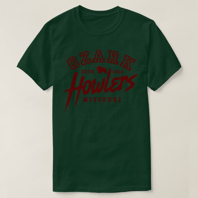 Camiseta Ozark Howlers (Diseño del anverso)