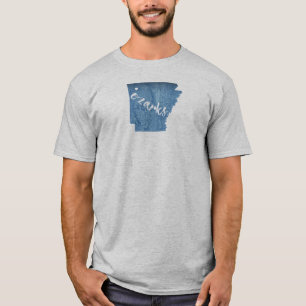 Camiseta Ozarks, Grano de madera de Arkansas