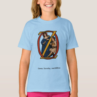 Camiseta Ozma, Dorothy y Billina de "Ozma de Oz"    