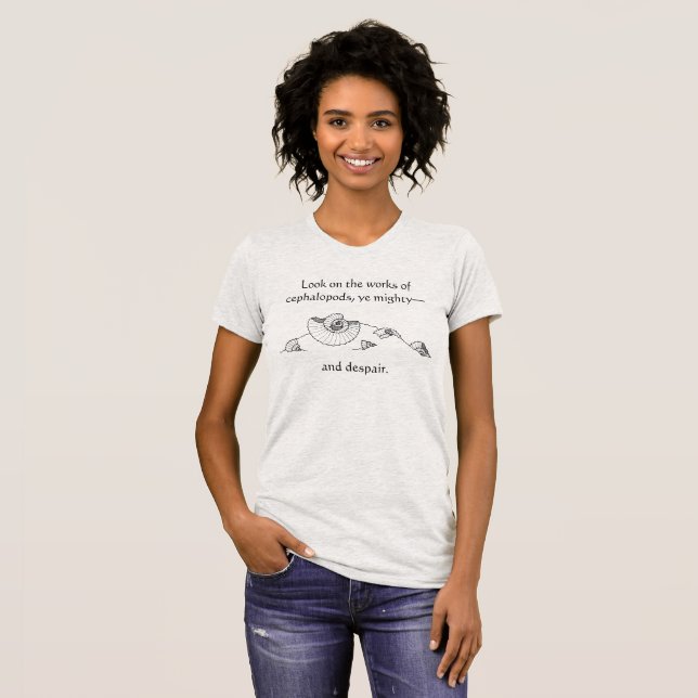 Camiseta Ozymandias el calamar (Anverso completo)