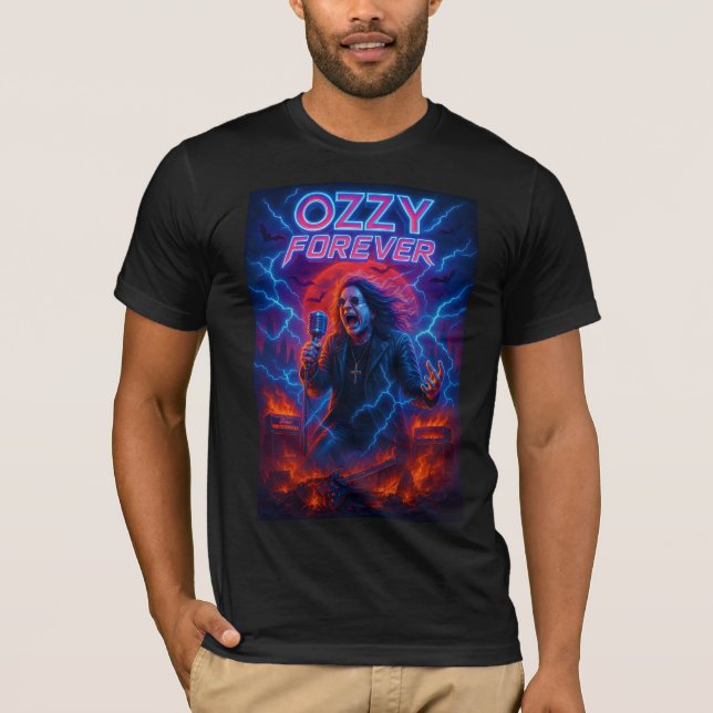 Camiseta Ozzy forever  (Anverso)
