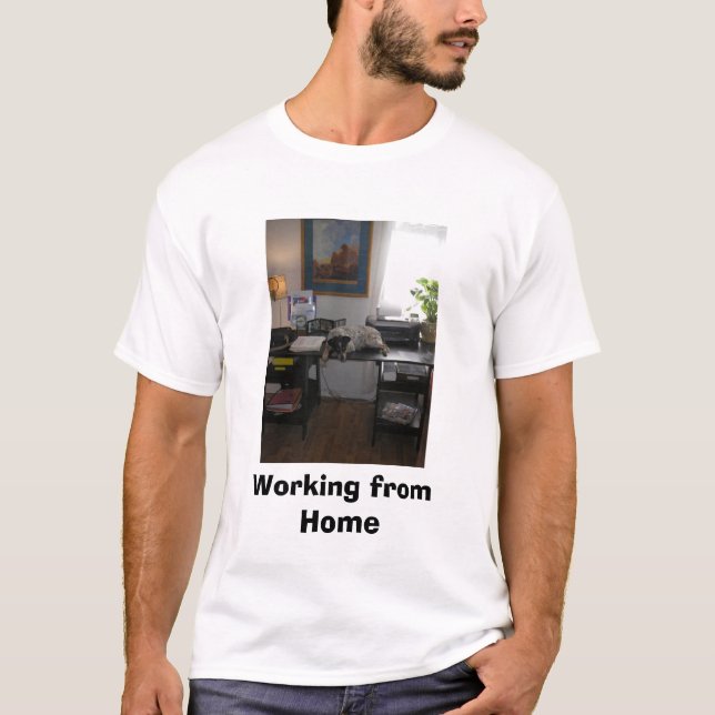 Camiseta P4040014, trabajando de hogar (Anverso)