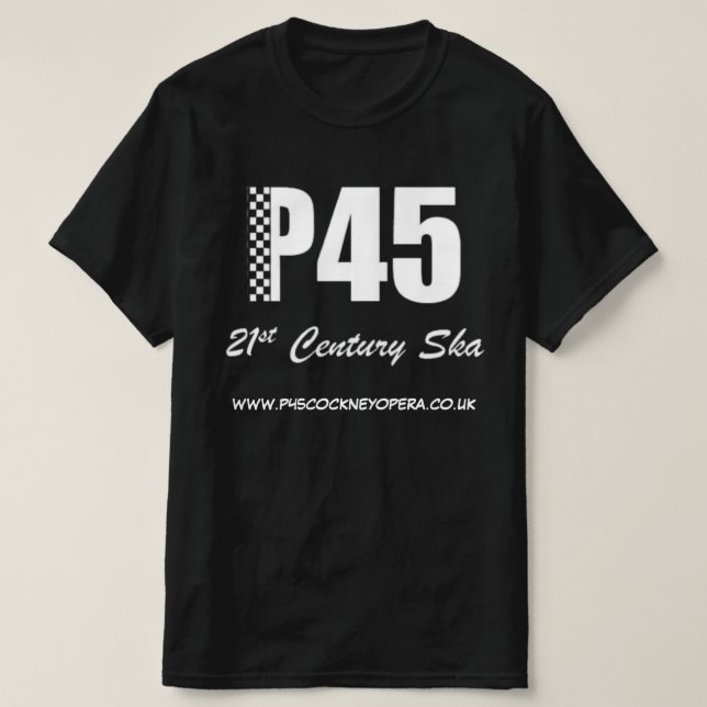 Camiseta P45 (Diseño del anverso)