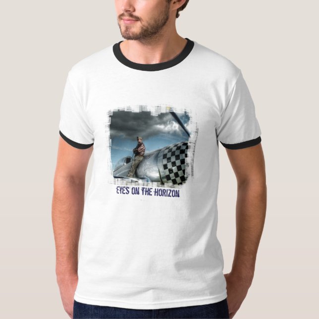 CAMISETA P47 OBSERVA EN EL HORIZONTE (Anverso)