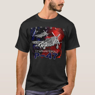 Camiseta P47 Thunderbolt República Luchador de la Segunda G