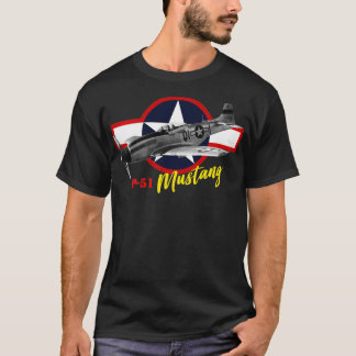 Camiseta P51 Mustang norteamericano