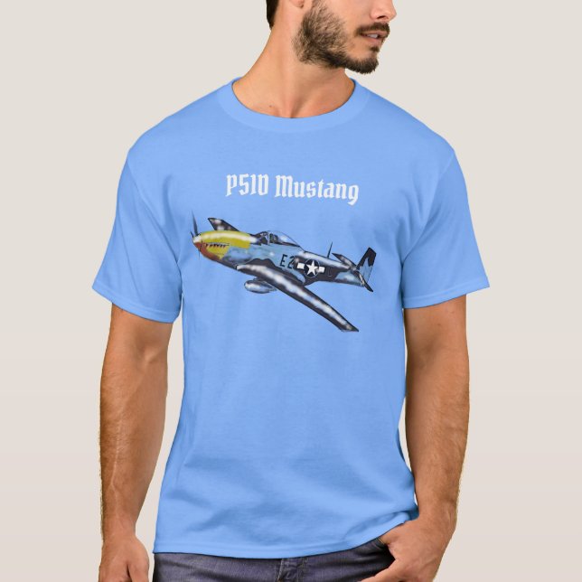 Camiseta P51D Mustang Fighter (Anverso)