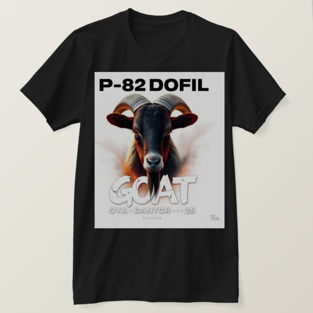CAMISETA P82-DOFIL (Anverso del diseño)