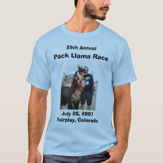 Camiseta P9160743, 25ta publicación anual, raza de la llama